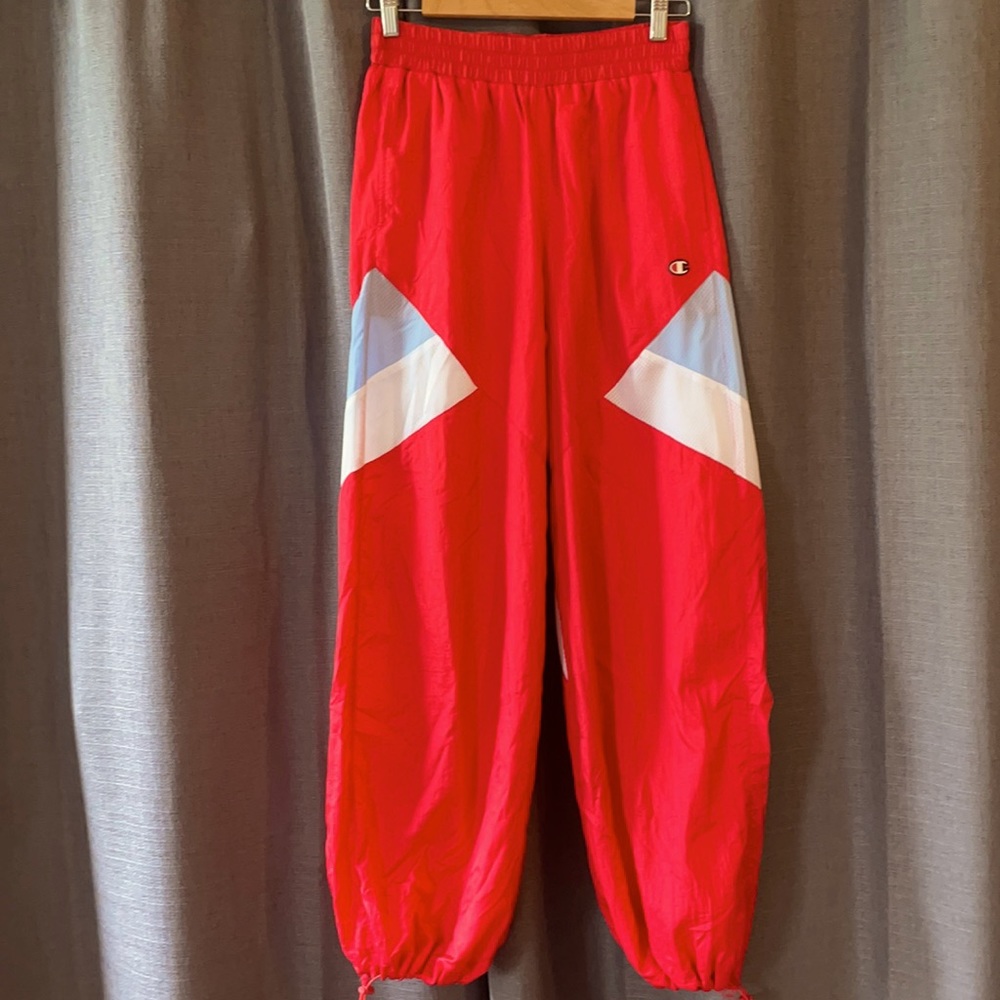 Vintage Red Champion Tracksuit Pant